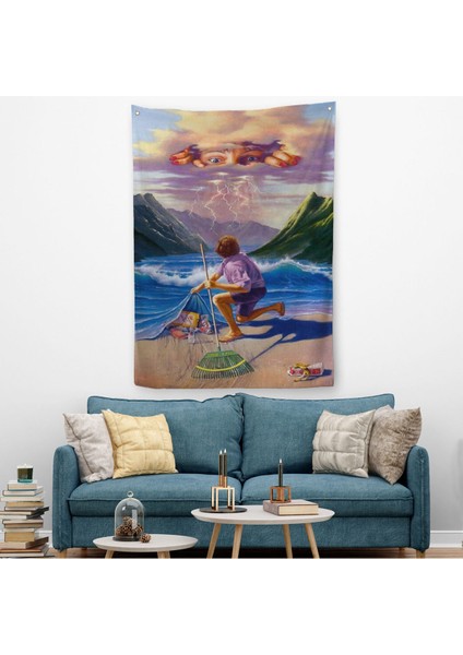 Çevre Temizliği Temalı Duvar Örtüsü - Halısı-6075