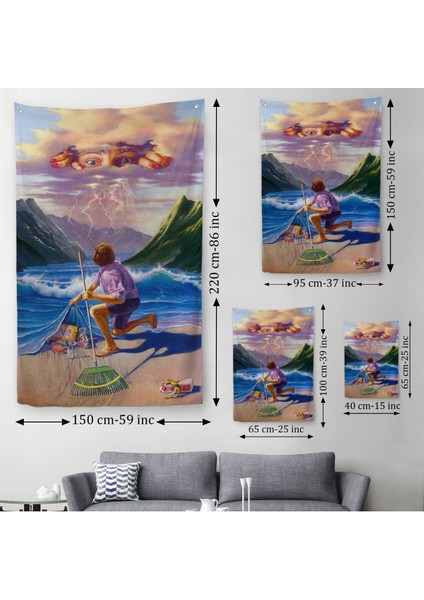 Çevre Temizliği Temalı Duvar Örtüsü - Halısı-6075 modelleri