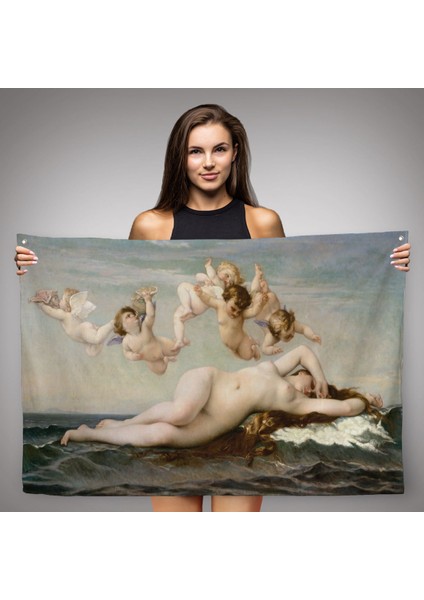 Alexandre Cabanel'İn Venüsün Doğuşu Isimli Eseri Kanvas Duvar Örtüsü-Halısı, The Birth Of Venus-5028 fiyatları