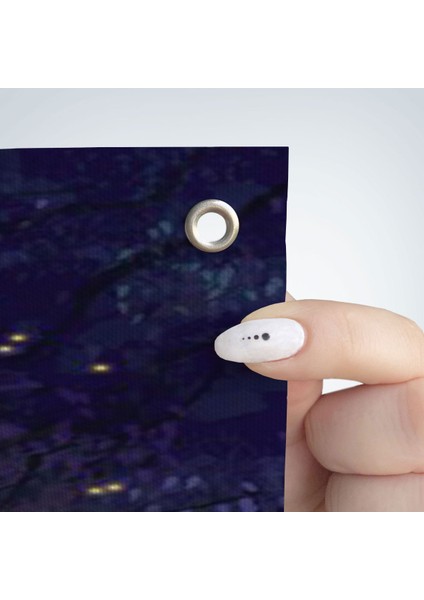 Ayini Yapan Cadıların Ateş Etrafındaki Dans Duvar Örtüsü-Halısı-6354 fırsatları