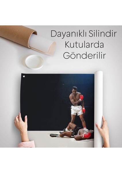 Muhammet Ali Kanvas Duvar Örtüsü-Halısı-5074