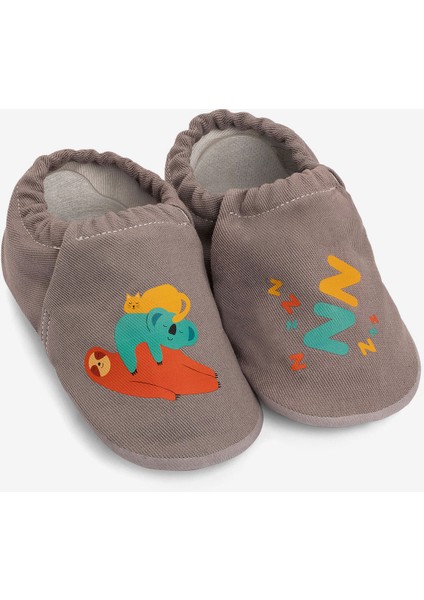 Slumber Hyper Sıcak Gri Barefoot Akıllı Patik