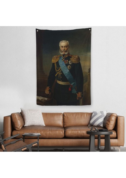 Rus Imparatorluğu Generali Alexander Vladimirovich Adlerberg Duvar Örtüsü-Halısı-6359