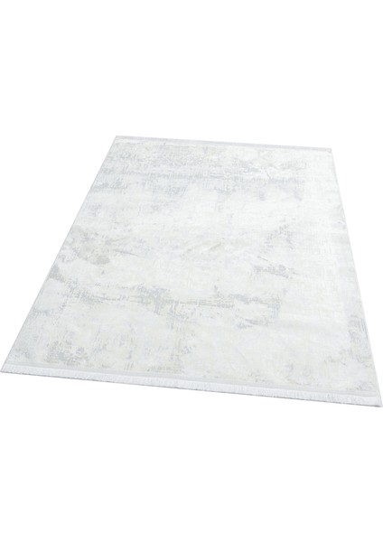 Sateen St 08 Whıte Hav Toz Vermez Yıkanabilir Kaymaz Ince Dokuma Modern ve Şık Makine Dokuması Halı modelleri