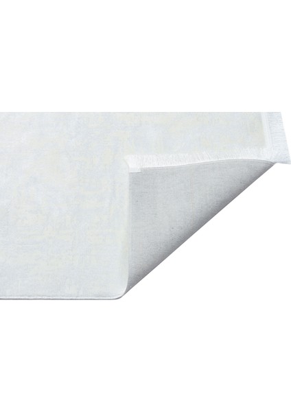 Sateen St 08 Whıte Hav Toz Vermez Yıkanabilir Kaymaz Ince Dokuma Modern ve Şık Makine Dokuması Halı fırsatları