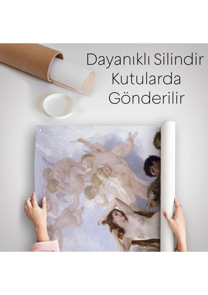 Venüsün Duğuşu Duvar Örtüsü-Halısı - Birth Of Venus William-Adolphe Bouguereau-6474 indirimleri