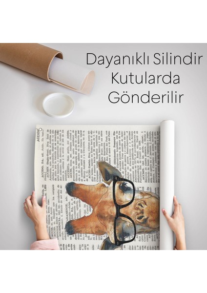 Sözlük Sayfasındaki Zürada Dekoratif Duvar Örtüsü - Halısı-6221