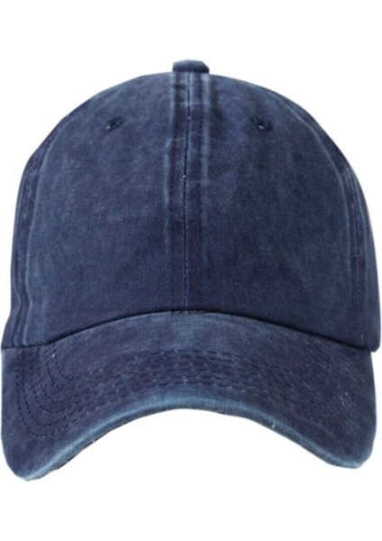Unisex Yıkamalı Beyzbol Kep