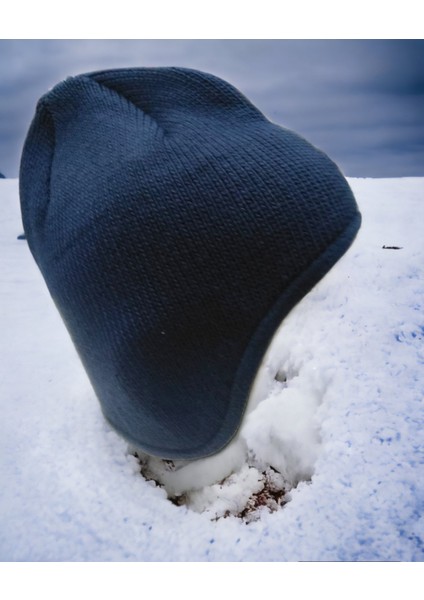Unisex Içi Polar Kulak Ense Koruyuculu Rüzgar Geçirmez Termal Örme Bere indirimleri