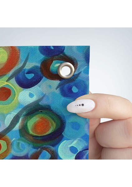 Sürreal Ağaçtaki Renkler Senfonisi Duvar Örtüsü-Halısı-6626 fırsatları