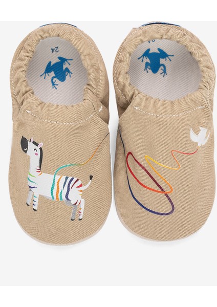 Tiffany Hyper Fırtına Bej Barefoot Akıllı Patik