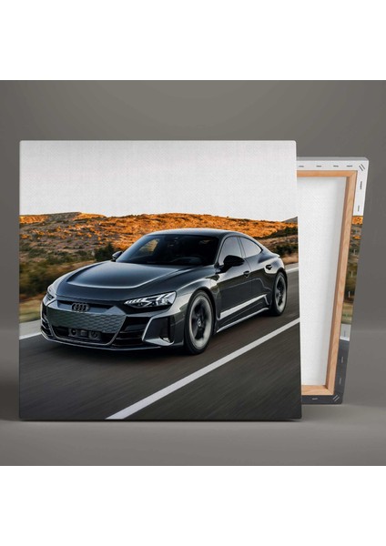 Audi Rs6 Spor Araba Otoyol Hız Tutkusu Kare Kanvas Tablo fiyatları