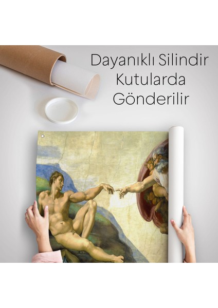 Yaratılışı Duvar Örtüsü-Halısı - The Creation Of Adam-6631 indirimleri