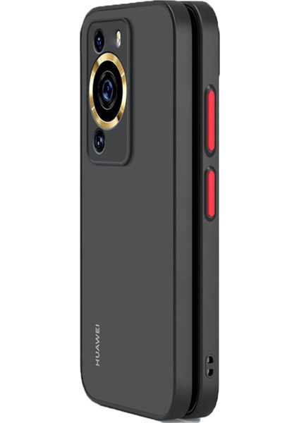 Huawei P60 Pro / P60 London Serisi Darbeye Dayanıklı Kılıf - Siyah AL3415