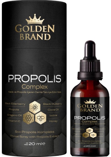 Propolis Complex Kekik ve Propolis İçeren Damla 20 ml