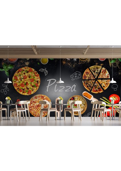 Lotus Aura Pizza Restaurant Duvar Kağıdı, Pizzacı Duvar Resmi