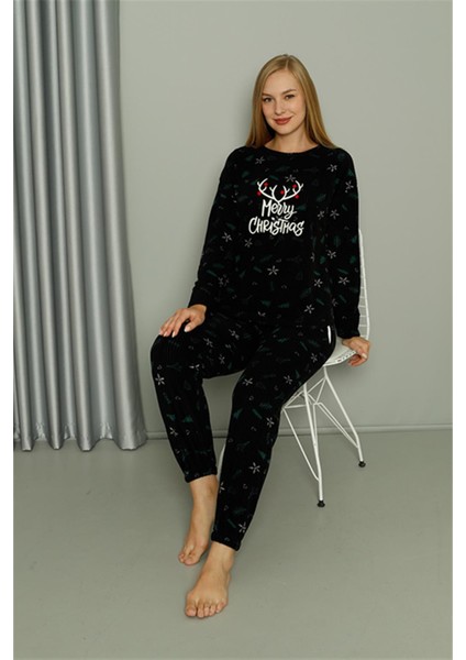 Welsoft Polar Kadın Pijama Takımı 8514 modelleri