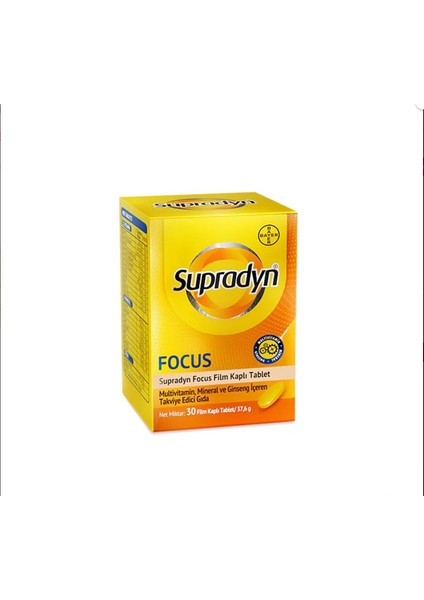 Supradyn Energy Focus 30 Tablet