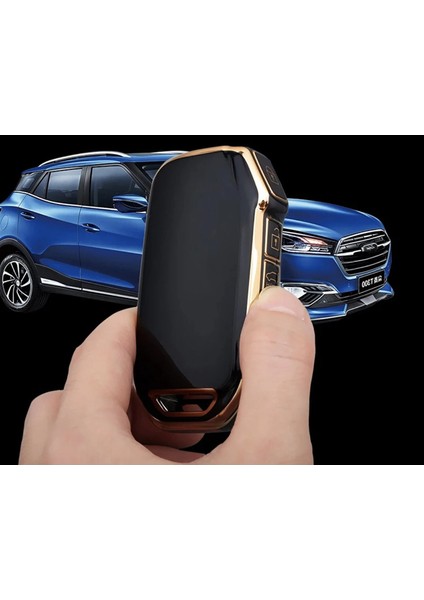 Kia Sportage Soul Ceed Niro Stinger Keyless Go Nano Anahtar Kılıfı 3 Buton Siyah fırsatları