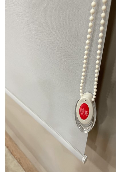 Stor Perde Kalın Kumaş (Keten) -Alüminyum Kasa Boru- Açık Gri modelleri