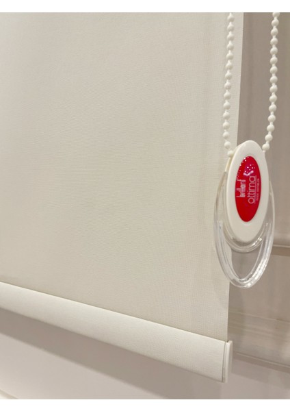 Stor Perde Kalın Kumaş (Keten) -Alüminyum Kasa Boru - Kum Beji fırsatları