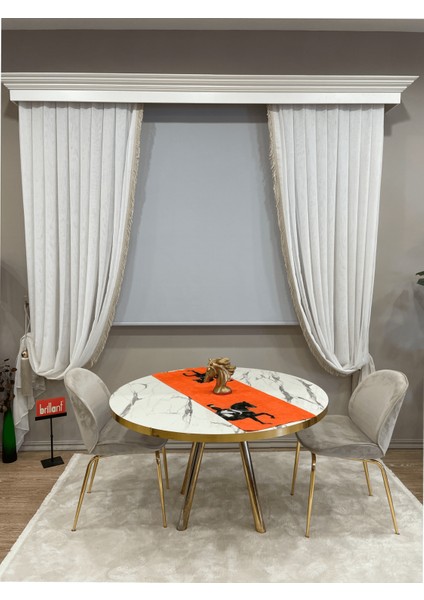 Stor Perde Kalın Kumaş (Keten) -Alüminyum Kasa Boru- fiyatları