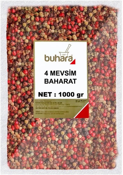 4 Mevsim Baharat 1000 gr