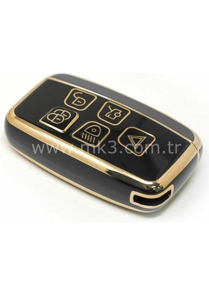 Land Rover Range Rover Evoque Vogue Sport Discovery Freelander Discovery Sport Keyless Go Nano Anahtar Kılıfı 3 Buton Siyah modelleri