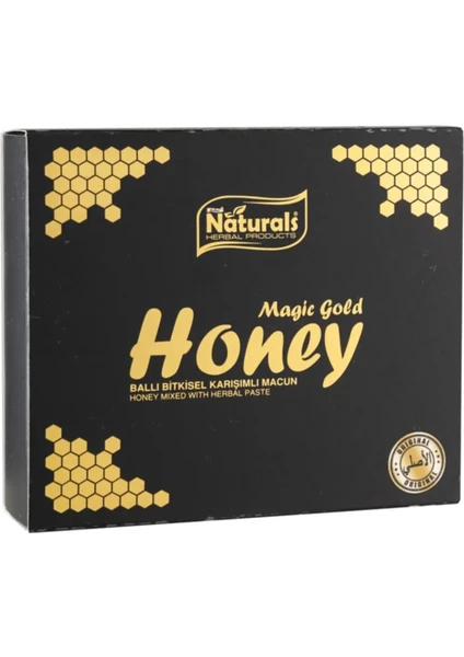 Magic Gold Honey Ballı Bitkisel Karışımlı Macun (12X12)