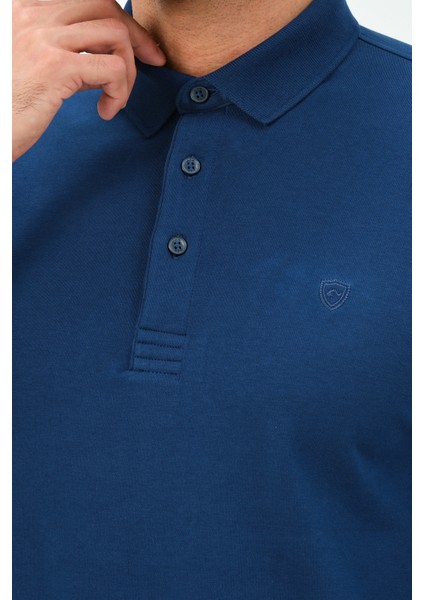 Uzun Kollu Marin Regular Erkek Polo Yaka T-Shirt fırsatları