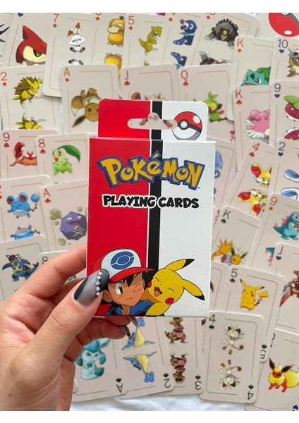 Pokemon İskambil Poker Kartı