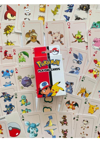 Pokemon İskambil Poker Kartı