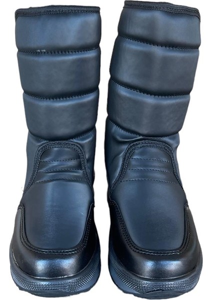 Su Geçirmez Kürklü Çocuk Kar Botu SİYAH indirimleri