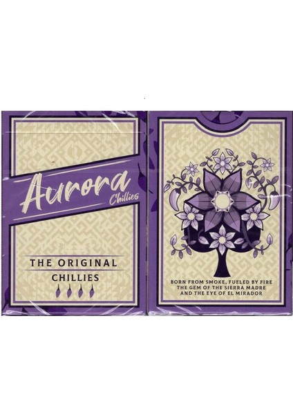 Aurora Chillies Oyun Kağıdı Iskambil Kartları