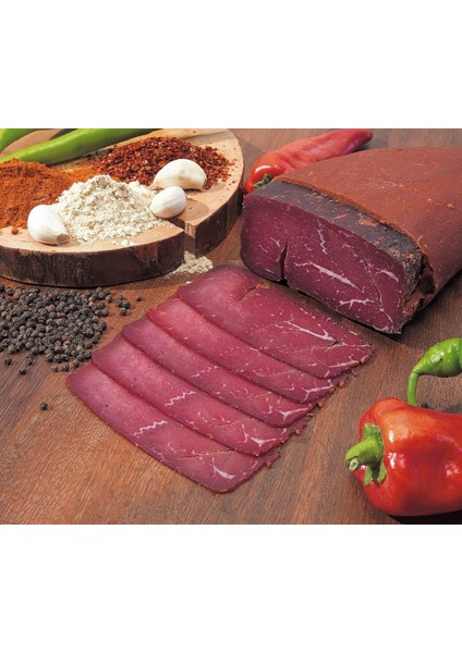Geleneksel Yağsız Çemensiz Pastırma 500 gr