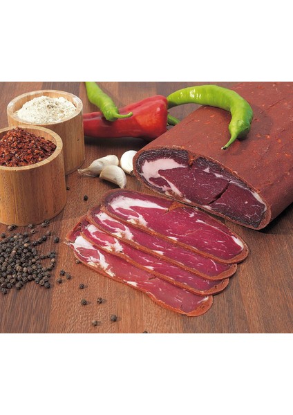 Meşhur Tütünlük Çemensiz Pastırma 500 gr