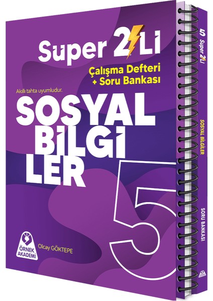 5. Sınıf Süper 2'li Sosyal Bilgiler Seti