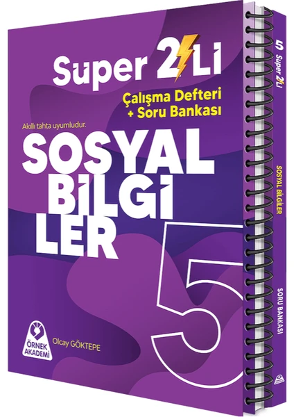 Örnek Akademi Yayınları 5. Sınıf Süper 2'li Sosyal Bilgiler Seti