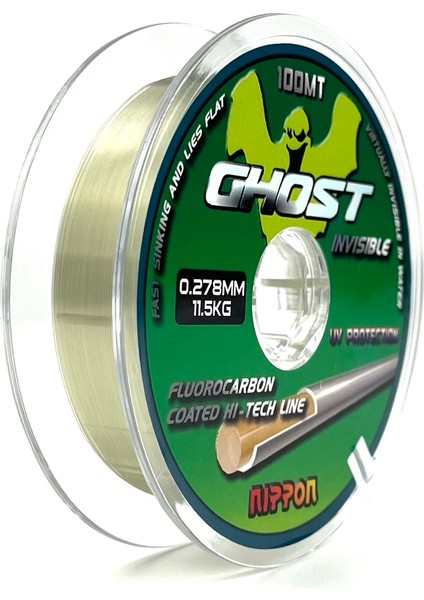 Ghost Fluorocarbon Misina 100 Metre