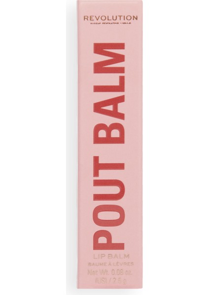 Lip Pout Balm Dudak Balm Bare Shine