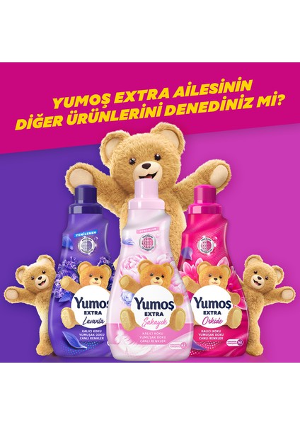 Extra Konsantre Çamaşır Yumuşatıcısı Şakayık 1008 ml