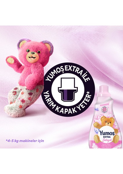 Extra Konsantre Çamaşır Yumuşatıcısı Şakayık 1008 ml