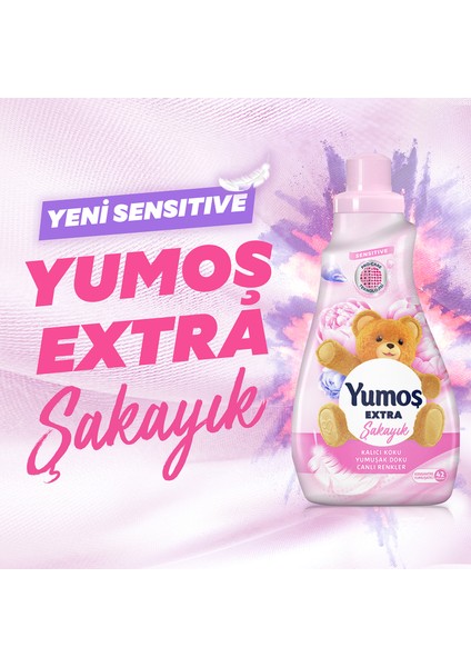 Extra Konsantre Çamaşır Yumuşatıcısı Şakayık 1008 ml