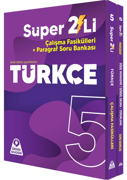 5. Sınıf Süper 2'li Türkçe Seti