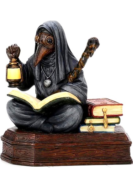 Steampunk Serisi Tabut Üzerinde Veba Doktoru Apothecarius Biblosu