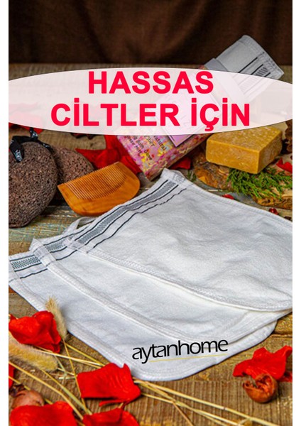 Saf Floş Ipek Banyo Duş Kesesi Peeling Etkili Kadın ve Erkekler Için Hamam Kesesi