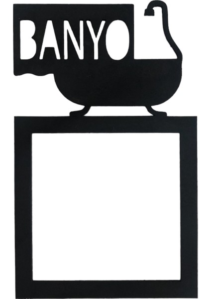 Banyo Ahşap Priz Çerçevesi Dekorasyon