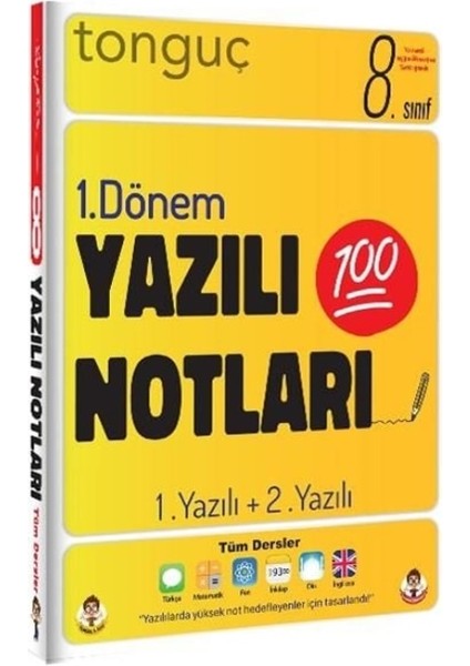 8. Sınıf Yazılı Notları 1. Dönem