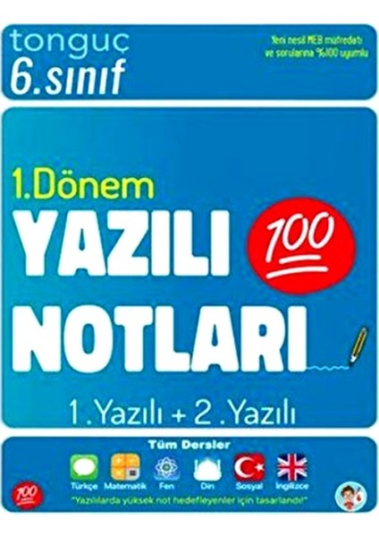 6. Sınıf Yazılı Notları 1. Dönem