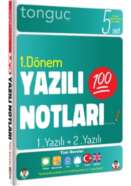 5. Sınıf Yazılı Notları 1. Dönem